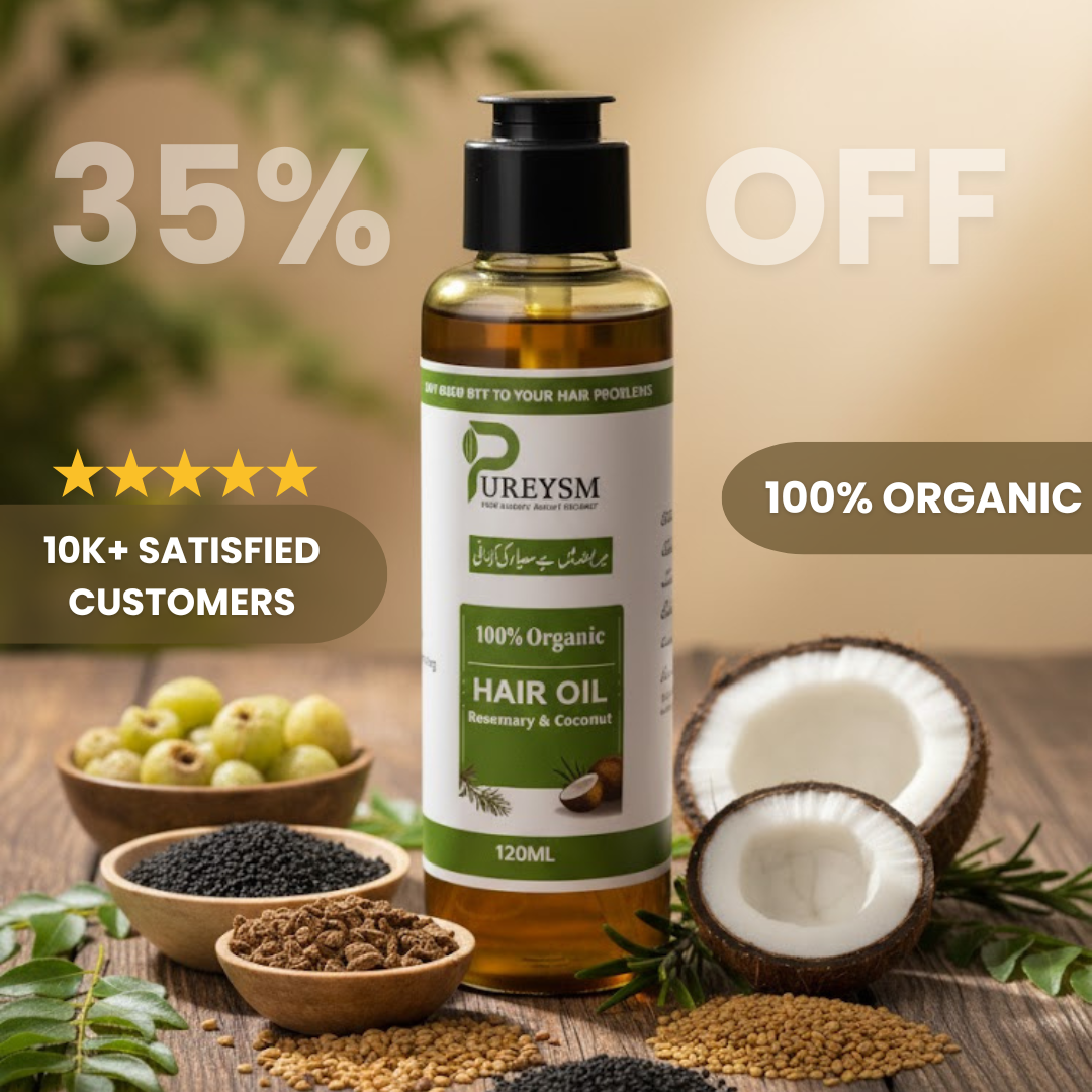 Organic Rosemary & Coco Hair Oil